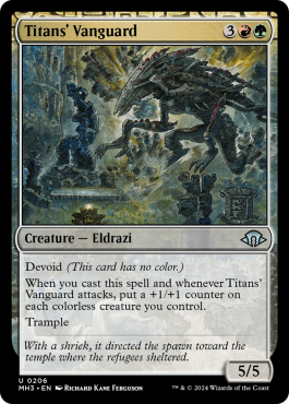 Avant-garde des titans