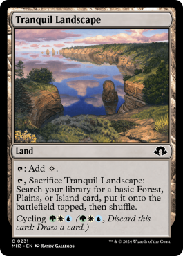 Paysage tranquille