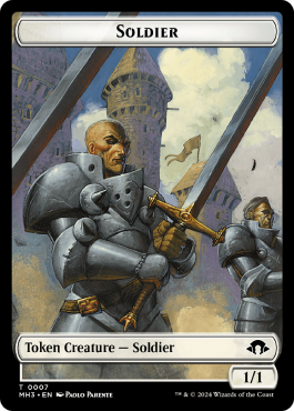 Soldat (1/1, blanc)