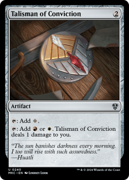 Talisman de conviction