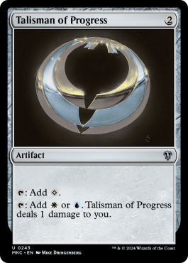 Talisman de progrès