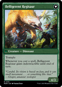 Invasion d'Ixalan // Régisaure belligérant