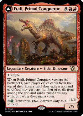 Etali, conquérant primordial // Etali, mal primordial