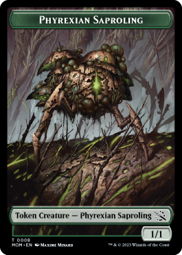 Phyrexian et Saprobionte (1/1)