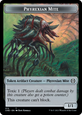 Phyrexian et puce (1/1, toxique, incolore)