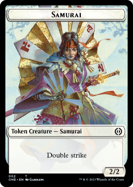 Samourai (2/2, double initiative)