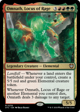 Omnath, Locus de rage