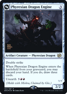 Dragon-machine phyrexian // Mishra, tombé aux mains de Phyrexia