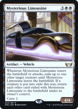 Mystérieuse limousine