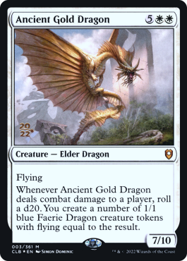 Dragon d'or ancien