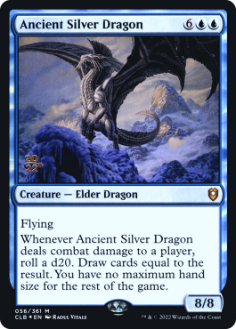 Dragon d'argent ancien