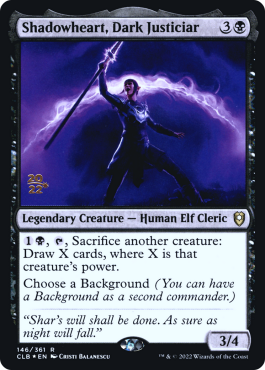Ombrecœur, Justicière noire