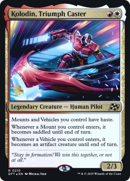 Kolodin, lanceur de triomphe