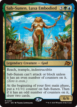 Sab-Sunen, le Luxa incarné