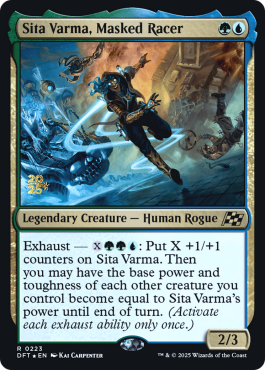 Sita Varma, concurrente masquée