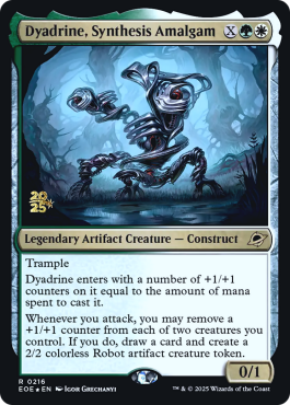 Dyadrine, amalgrame de synthèse