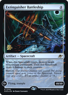 Vaisseau de combat extincteur