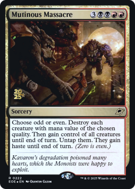Massacre mutin