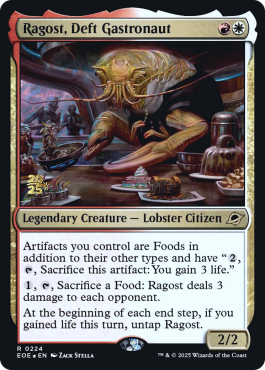 Ragost, gastronaute habile