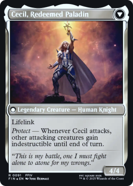 Cécil, chevalier noir / Cécil, paladin repenti