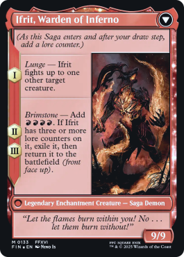 Clive, Émissaire d'Ifrit / Ifrit, Primordial du feu