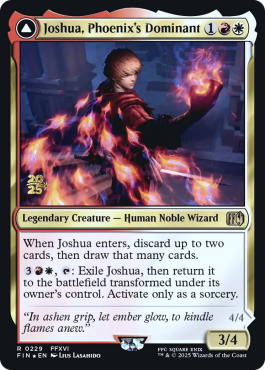 Joshua, Emissaire de Phénix / Phénix, Primordial du feu