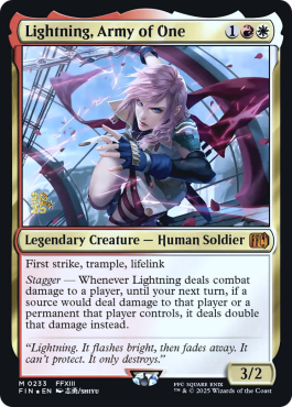 Lightning, l'éclair foudroyant