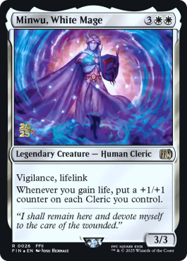 Minnwu, mage blanc