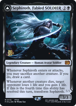 Sephiroth, SOLDAT légendaire / Séphiroth, ange à une aile