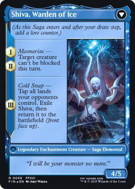 Jill, Émissaire de Shiva / Shiva, Primordiale de la glace