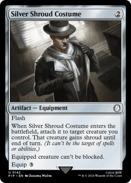 Costume de Silver Shroud