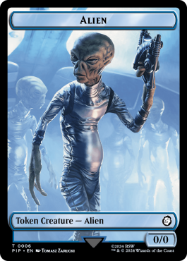Extraterrestre (0/0, bleu) / Indice