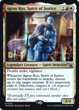 Agrus Kos, esprit de la justice