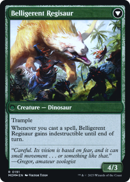 Invasion d'Ixalan // Régisaure belligérant