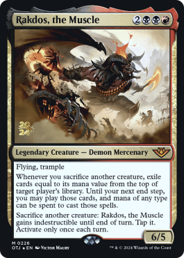 Rakdos, montagne de muscles