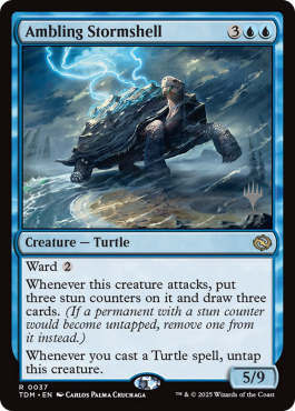 Carapace-tempete vagabonde