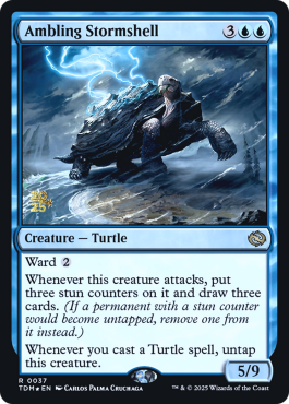 Carapace-tempete vagabonde