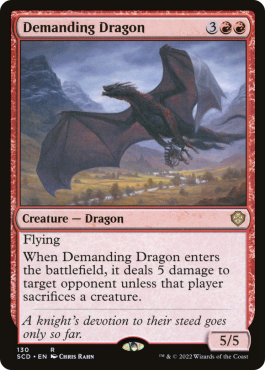 Dragon exigeant