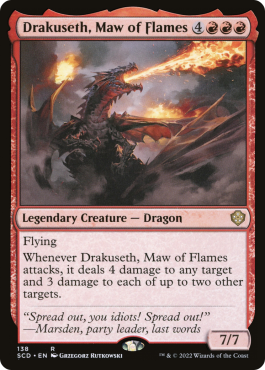 Drakuseth, gueule de flammes