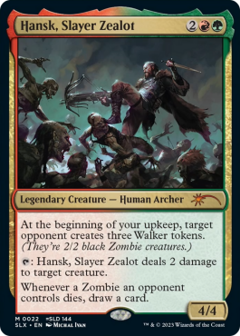 Hansk, Slayer Zealot (Daryl, Hunter of Walkers)