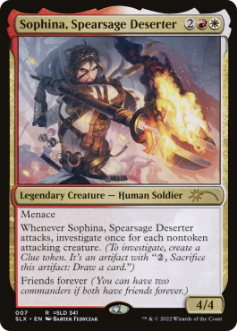 Sophina, Spearsage Deserter (Chief Jim Hopper)