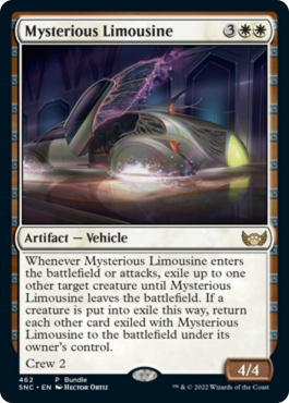 Mystérieuse limousine