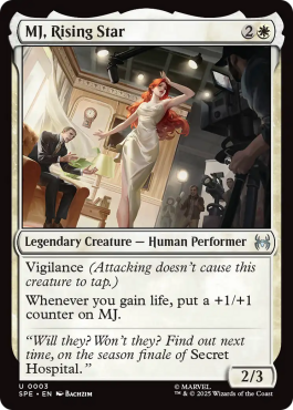 MJ, étoile montante