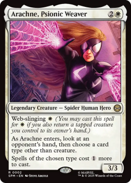Arachne, tisseuse psionique