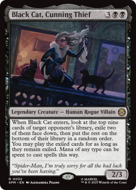 ** Black Cat, Cunning Thief