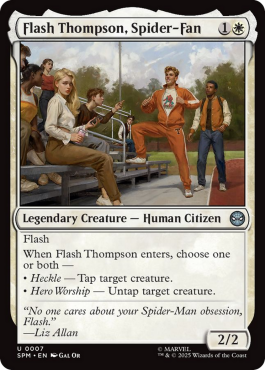 ** Flash Thompson, Spider-Fan