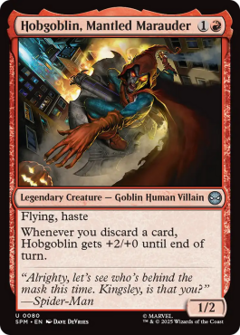** Hobgoblin, Mantled Marauder
