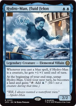 Hydro-Man, felon fluide