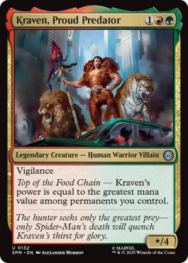 Kraven, fier prédateur