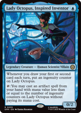 Lady Octopus, inventrice inspirée
